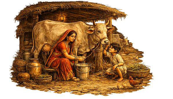 Gentle, Traditional Milking